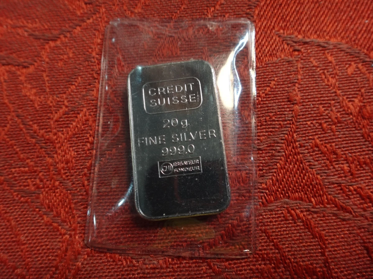 Credit Suisse Silver Bullions for sale | eBay