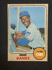 1968 Topps #355 Ernie Banks EX-MT Chicago Cubs HOF *569
