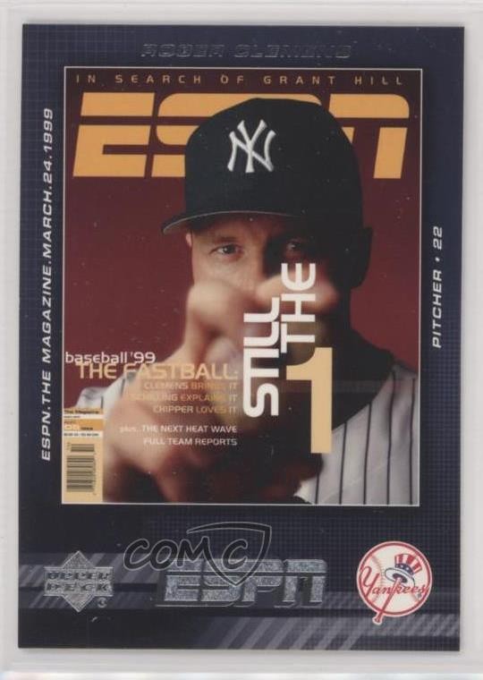 2005 Upper Deck ESPN The Magazine Covers Roger Clemens #MC-1 1md