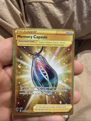 Pokemon TCG Vivid Voltage Memory Capsule 202/185 Secret Rare Card NM