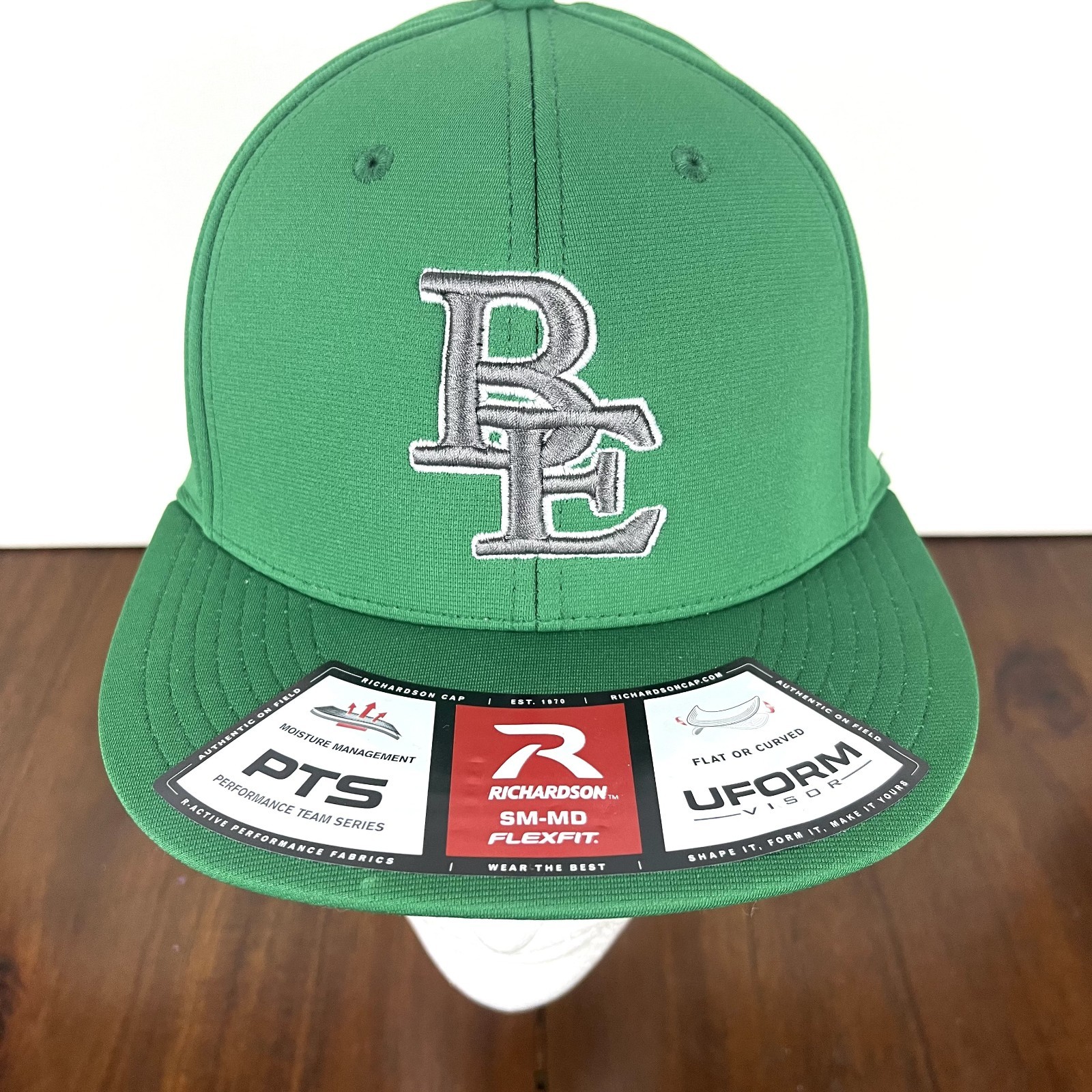 Richardson PTS20 Hat Cap SM-MD Flexfit Green BE Logo Basebal