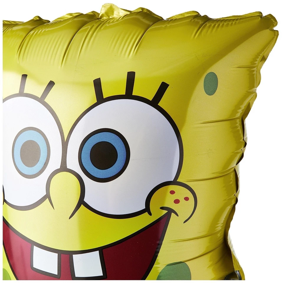Anagram International M6398901 Bob Esponja Pantalones Cuadrados Forma Globo Pack, 28" Foto 2 de 4