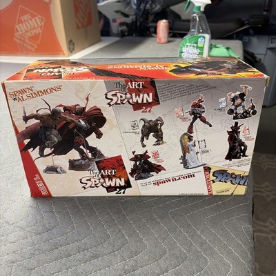 Art of Spawn VS Al Simmons Action Figure Boxed Set Series 27