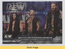 2024 AEW All Elite Wrestling Trios Pyro Malakai Black Brody King #71 READ gy2