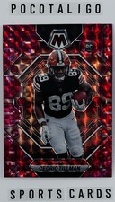 2023 Panini Mosaic Cedric Tillman Red Camo RC #296 Cleveland Browns
