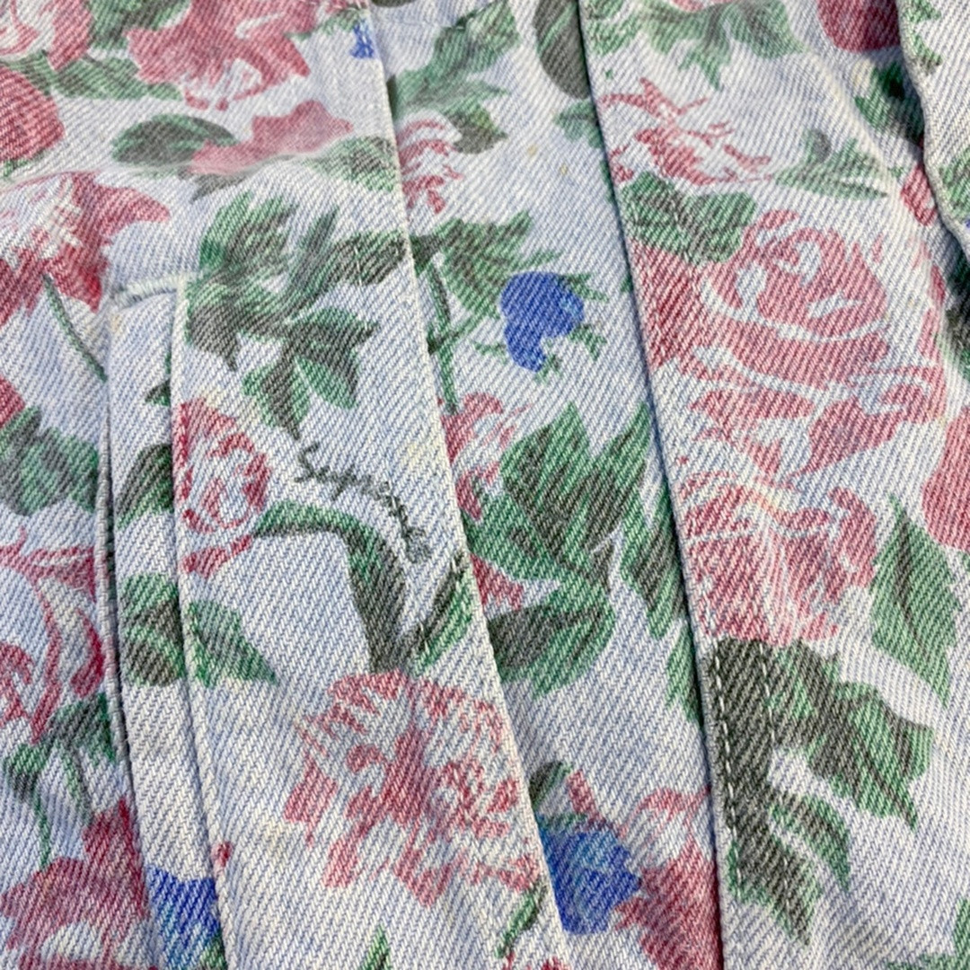 Supreme Levis 16Ss Roses Trucker Jacket Rose Denim Tracker Mix S  