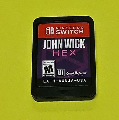 John Wick Hex Nintendo Switch **CARTRIDGE ONLY** DELISTED RARE **FREE SHIPPING**
