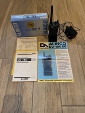 Alinco DJ-180 VHF FM Transceiver boxed, Instruction Manual, spec sheet, Charger