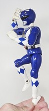 Power Rangers Action Figure Blue Ranger with Holster 8" 1993 Bandai Vintage