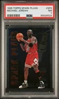 1995-96 Topps Spark Plugs Michael Jordan #SP2 PSA 7 HOF invest cards on the rise