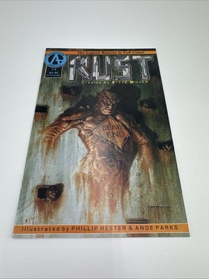Rust #1 (1992, Adventure) Key Issue, Early Spawn Advertisement Ships fast
