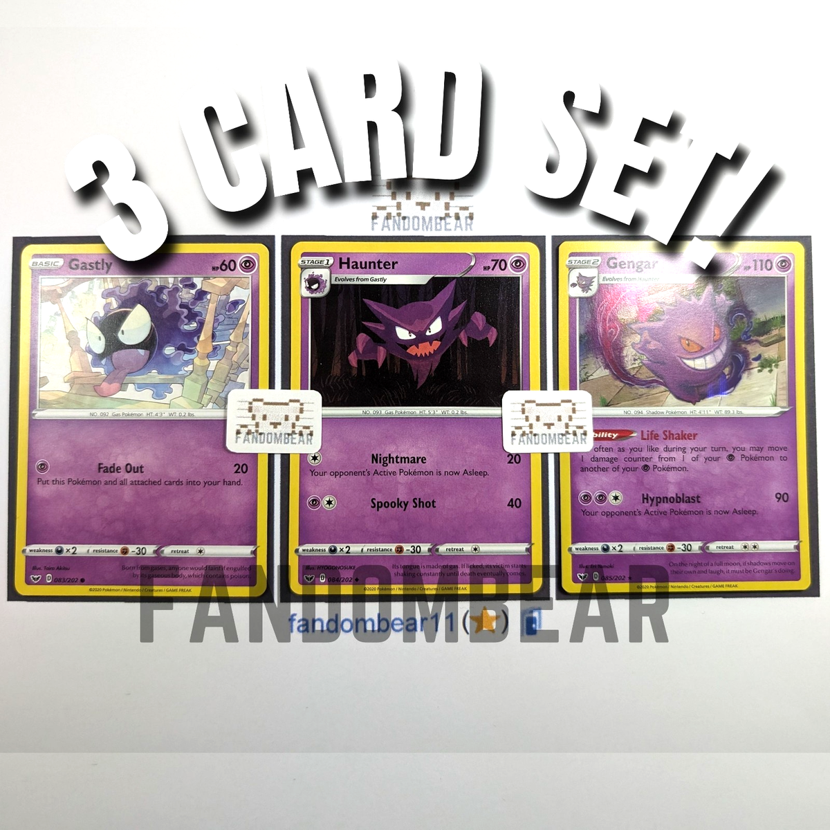 ポケモンカード Gengar & Haunter セット Haunter (AR) 022/021 MBG Starter Set Mega Gengar ex - Pokemon Card