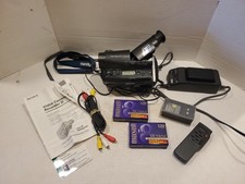 Sony Handycam CCD-TR83 Hi8 Analog Camcorder - Tested Works