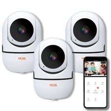 MobiCam HDX Wi-Fi Pan  Tilt Smart Nursery, Elderly  Home Monitoring Camera,...