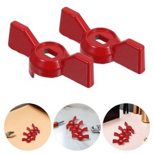 Industrial Red Ball Valve Handle Replacement Durable Outdoor Faucet Lever
