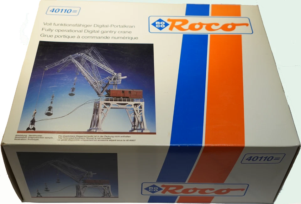 ROCO Grue portique à commande numérique HO 1/87 - Photo 2/3