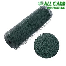 Heavy Duty Hexagonal Iron Wire Fence Net 24In×100FT Edges 0.6Inch and 0.63Inch 0.42 per foot