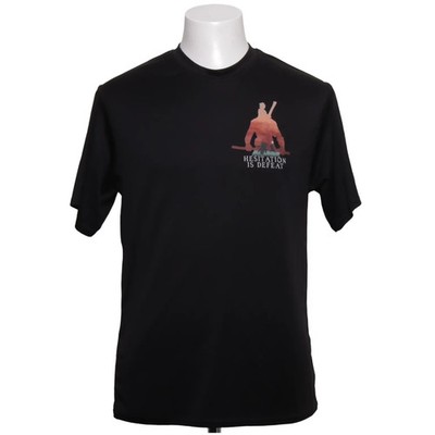 C2 Sport, T-shirt, Größe: M, Schwarz, Polyester, Print, Herren #Ric