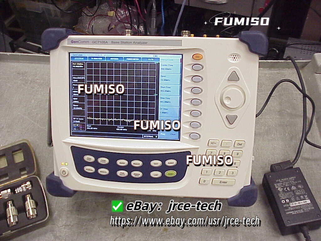 Gencom GC7105A Base Station Analyzer 30MHZ TO 3000MHZ/Spectrum/Sweep/Power Meter