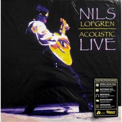 Nils Lofgren - Acoustic Live Vinyl LP (APP090) - 2015 Limited Edition