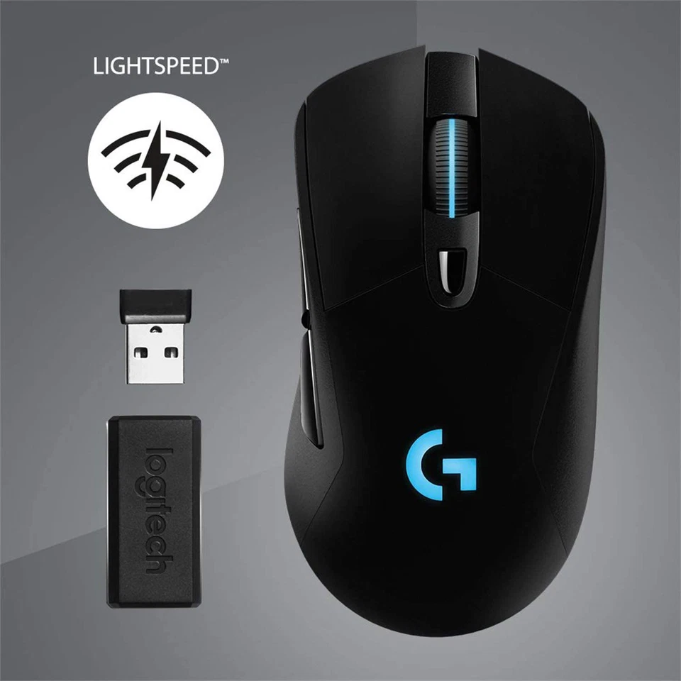 Logitech G703 LIGHTSPEED Wireless Gaming Mouse, HERO 25K Sensor, 25,600 DPI, RG - Image 2 of 4