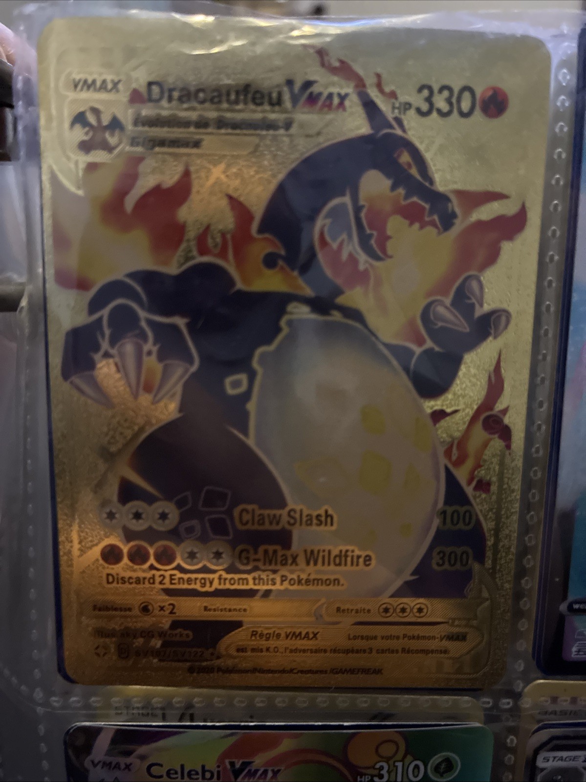 Charizard VMAX SV107/SV122 Shining Fates: Shiny Vault Holo