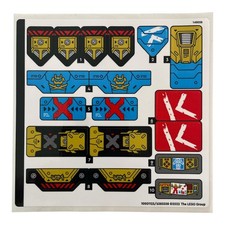 NEW LEGO Sticker Sheet for Set 71775 Nya's Samurai X Mech