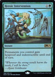 Heroic Intervention Foil Core Set 2021 MTG
