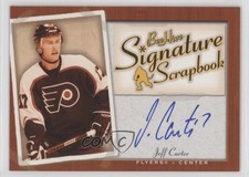 2005-06 Upper Deck Bee Hive Signature Scrapbook Jeff Carter #SS-JC Auto 0c3