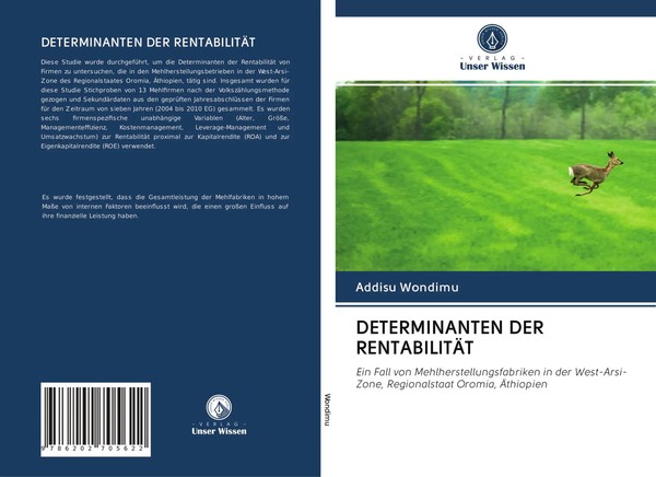 Addisu Wondimu | Determinanten Der RentabilitÄT | Taschenbuch | Deutsch (2020)-image