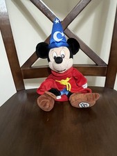 Walt Disney World Sorcerer Mickey from Fantasia Mickey Mouse Bean Bag Plush Doll
