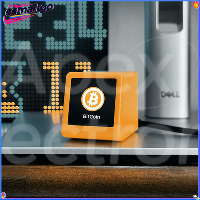 Smalltv PRO by GeekMagic Real Time Cryptocurrency Stock Price and Time Display
