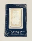 PAMP Suisse Lady Fortuna 1oz .999 Fine Silver Bar in Mint Assay Card Serialized