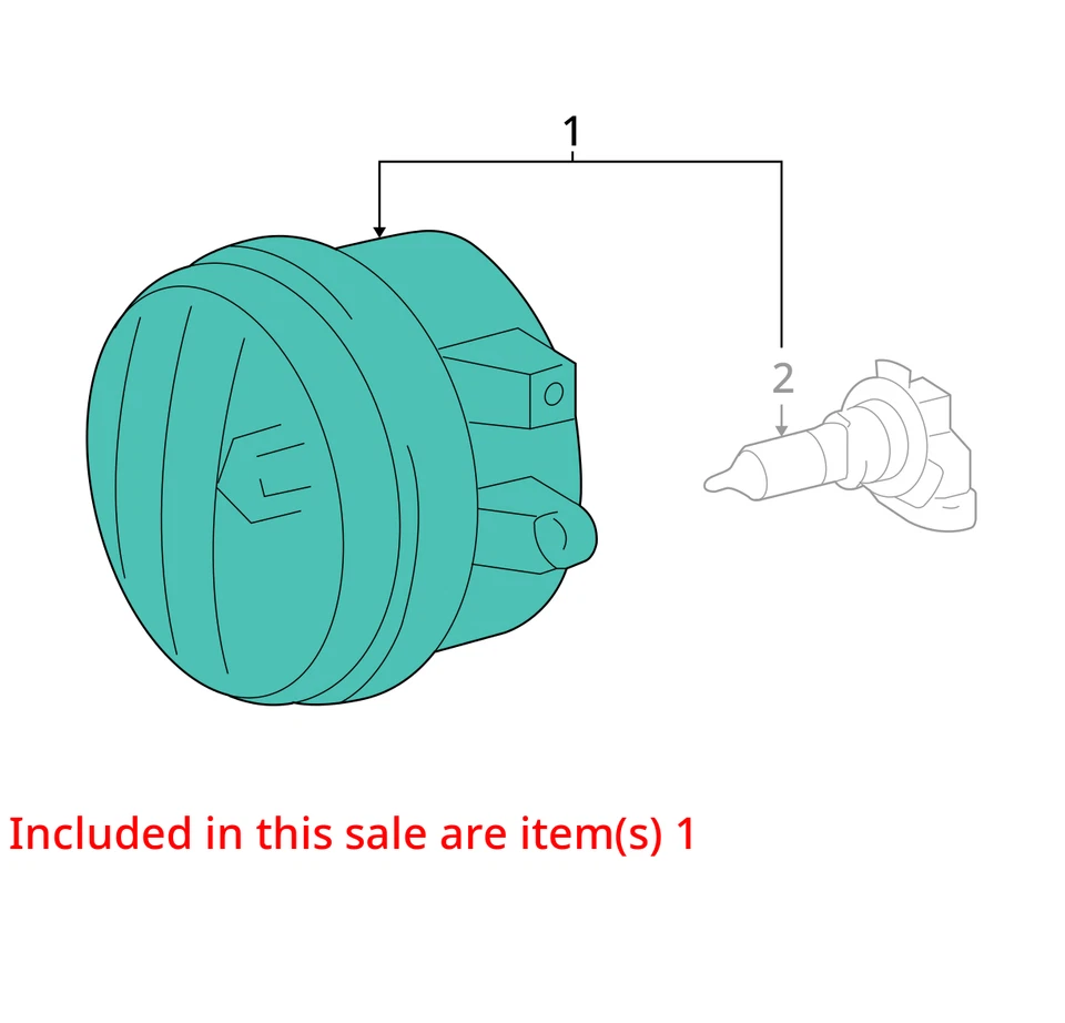 转角/公园灯雾驱动保险杠安装适合 11-13 HIGHLANDER 2020045 — 第 3/4 张图片
