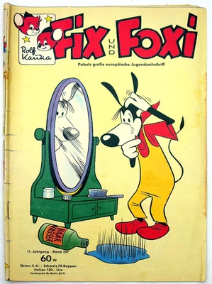 Fix und Foxi Nr. 357 - JG. 11 vom 23.10.1962  in ca. Z. 3 bis 4! - Bild 1 von 4