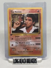 Scarface Tony Montana Pokémon Card Full Art 