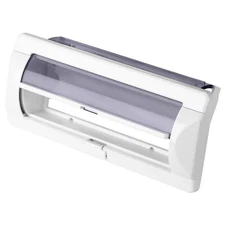 Wireless Radio Accessory With Spring Flip Cover For Single Din Receivers White