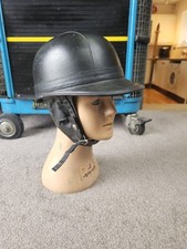 STUNNING VINTAGE EVEROAK MOTORCYCLE HELMET 1950,s LOVELY EXAMPLE