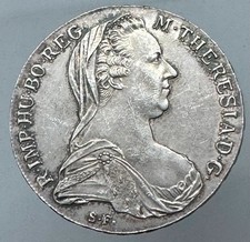Tallero Maria Teresa 1780 Austria Ag. Spilla