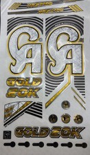 Pegatinas de bate de cricket CA GOLD 20K