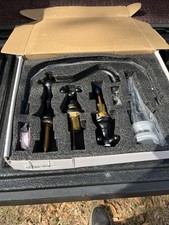 Vintage Looking Bathroom Faucet.  Everything Included  Hoses, Teflon Tape Trap
