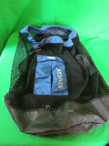 Stahlsac Mesh Scuba Diving Gear Backpack Bag w/Built in Dry Bag Blue/Black Nice