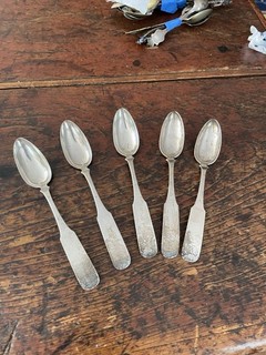 5 Coin Silver Spoons