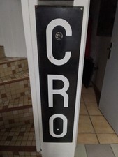 plaque émaillée ancienne SNCF 1961