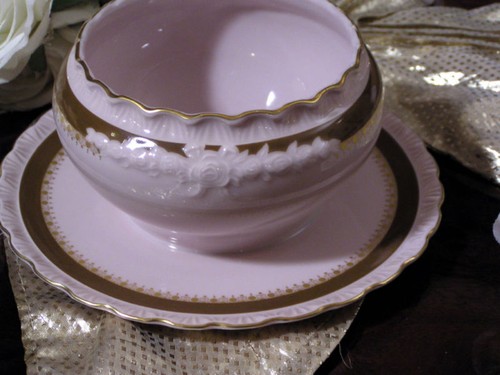 edles Speiseservice Hutschenreuther Porcelaine Rose rar - Bild 10 von 11