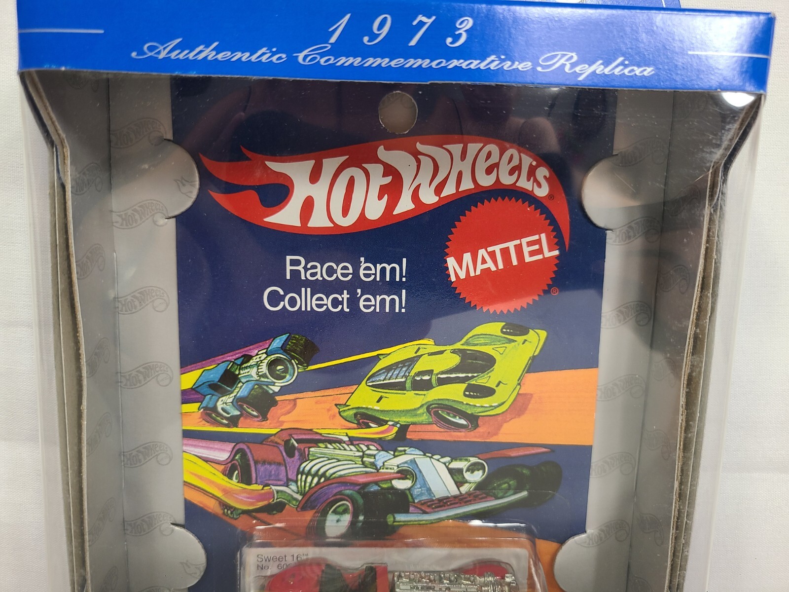 NOS Hot Wheels 1973 Authentic Commemorative Replica Sweet 16 