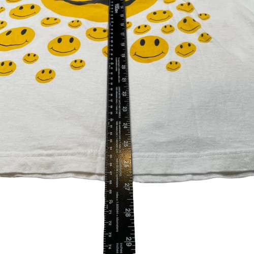 Chemise vintage années 90 smiley visage imprimé deux faces taille L - Photo 6/6