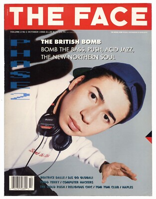 The Face Magazine Vol 2 No 1 October 1988 Computer Hackers Tom Tom Club