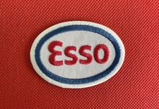 Esso Logo Style Badge Embroidered Iron On/Sew On Patch