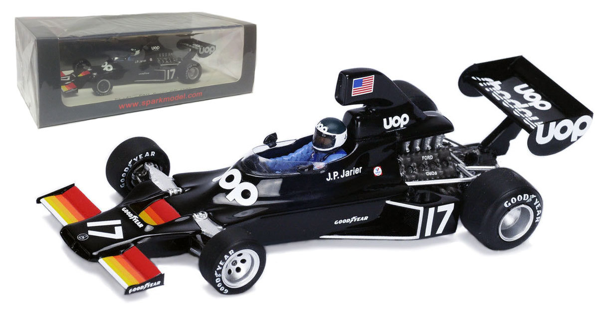Spark S3835 UOP Shadow DN5 #17 Brazilian GP 1975 - Jean-Pierre Jarier 1/43 Scale